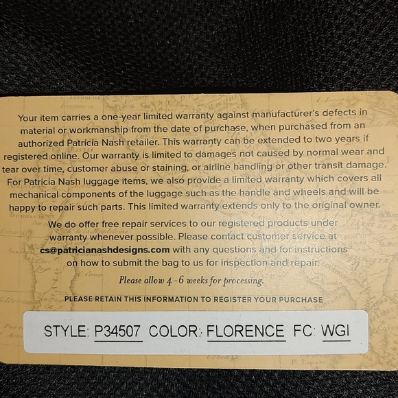 NWT  Patricia Nash Paris Large Satchel - *RARE* Tooled Rose -Color Florence - Picture 5 of 14